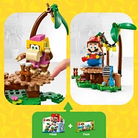 LEGO Super Mario Ensemble d'extension Le jam tropical de Dixie Kong 71421 Ensemble de jeu de construction (174 pièces)