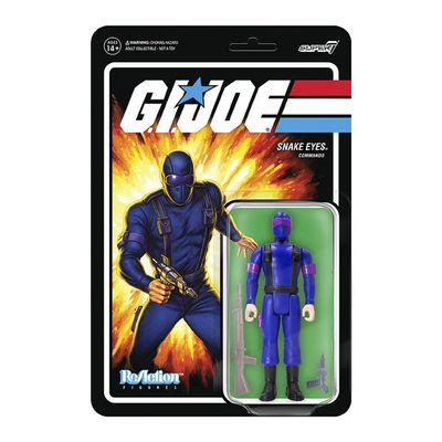 G.I. Joe ReAction Figures Wave 1 - Snake Eyes (RAH)