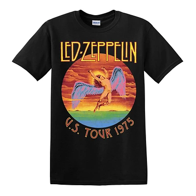 Led Zeppelin- US Tour 75 noir chemise