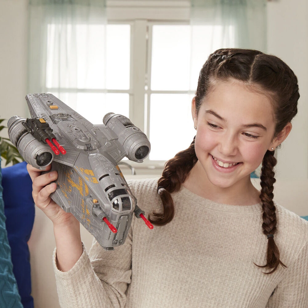 Star Wars Mission Fleet The Mandalorian The Child Razor Crest Fuite dans la bordure extérieure