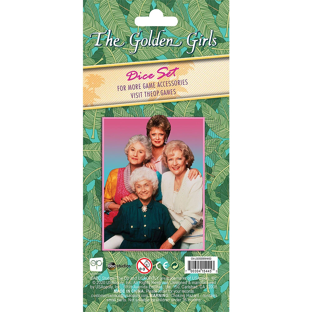 The Golden Girls Ensemble De Dés - Édition anglaise