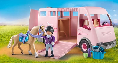 Playmobil - Van avec chevaux