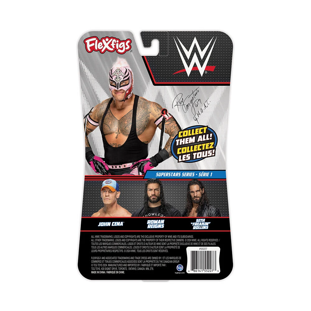 Flexfigs - 1 Pack - WWE Superstars Rey Mysterio