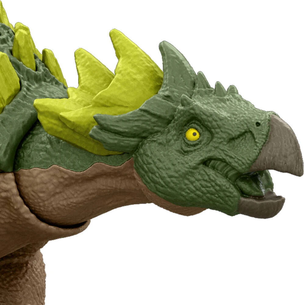Jurassic World Rebirth Strike Attack Yuxisaurus Dinosaur Toy, Single Strike Action, Authentic & Posable