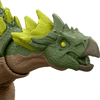 Jurassic World Rebirth Strike Attack Yuxisaurus Dinosaur Toy, Single Strike Action, Authentic & Posable
