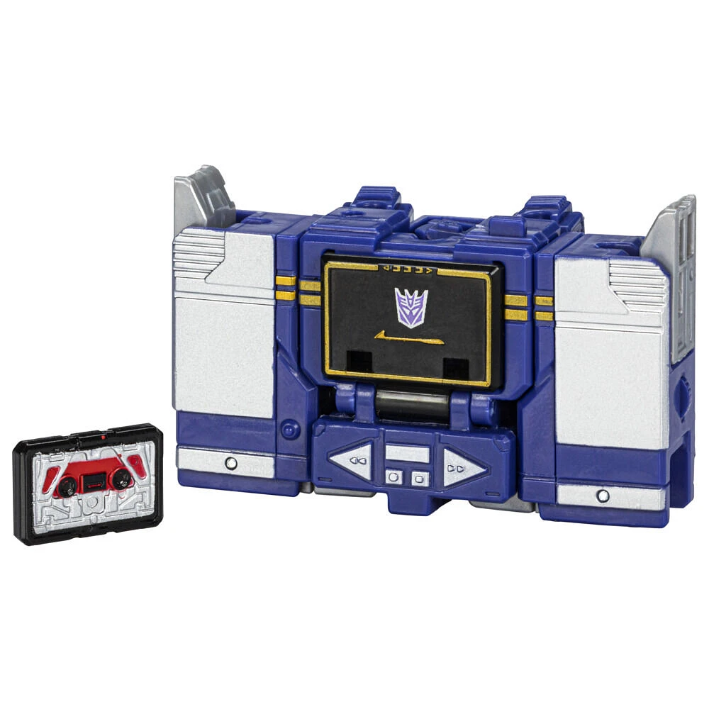 Transformers Toys Generations Legacy Core Soundwave Action Figure, 3.5-inch