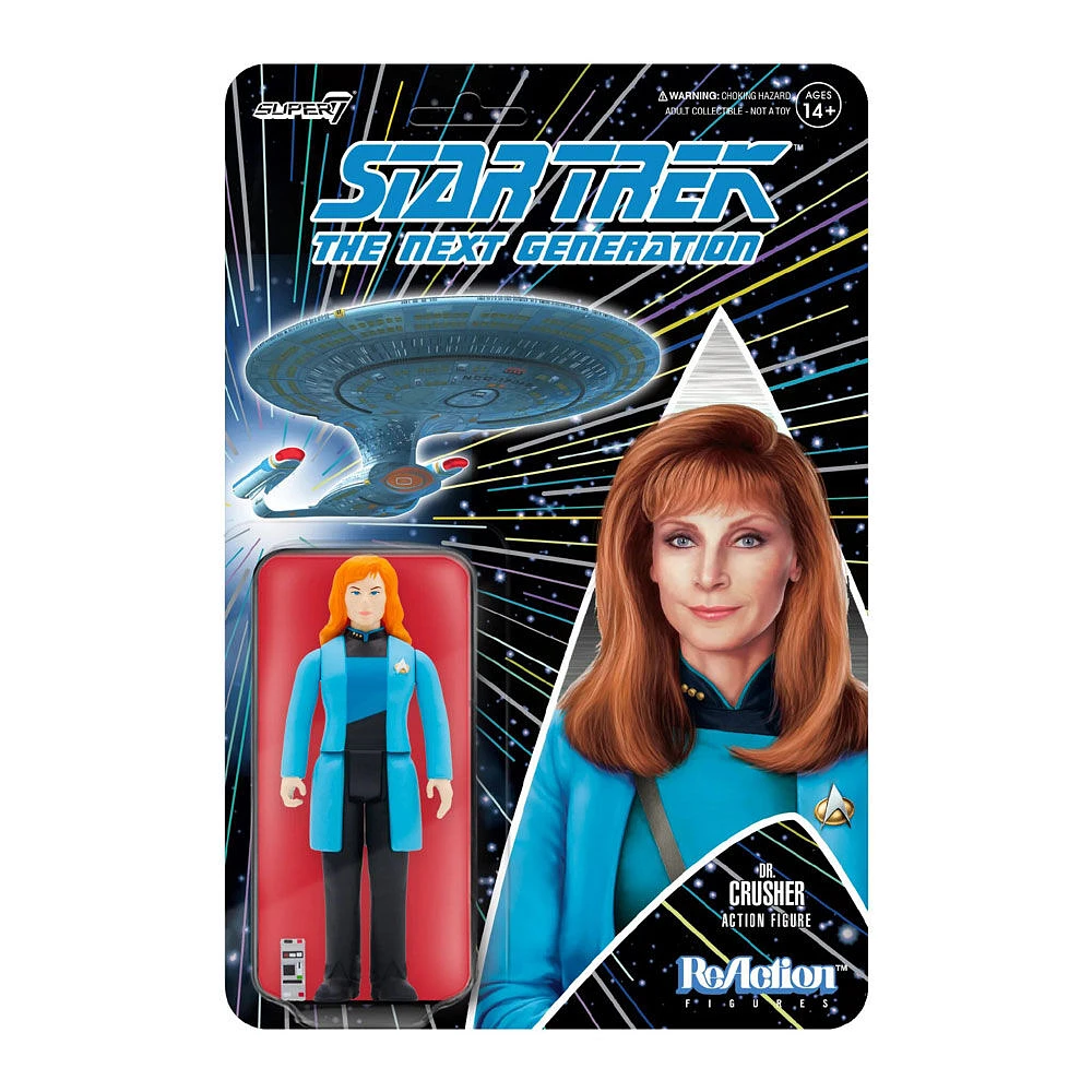 Star Trek: The Next Generation ReAction Figure Wave 2:Dr. Crusher