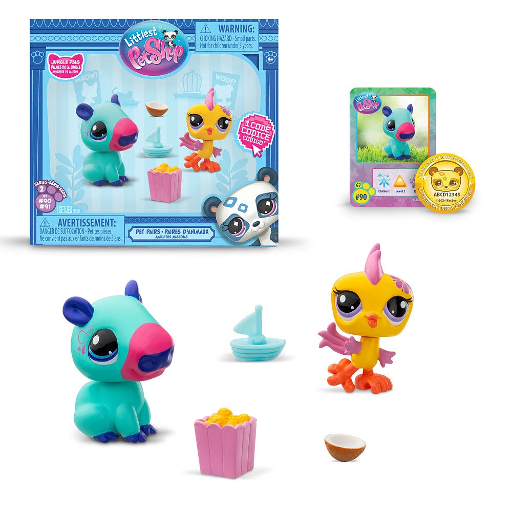 Littlest Pet Shop - Paires D'Animaux De Compagnie 2Pk Jungle Pals