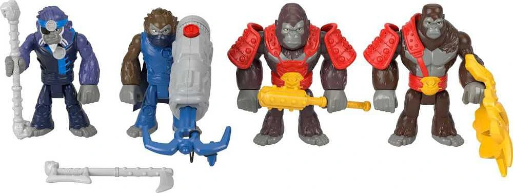 Fisher-Price Imaginext-Armée Singe vs Gorille-Coffret de figurines