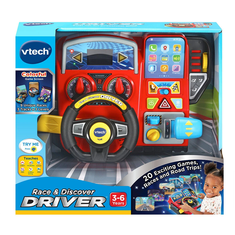 VTech Race and Discover Driver - English Edition