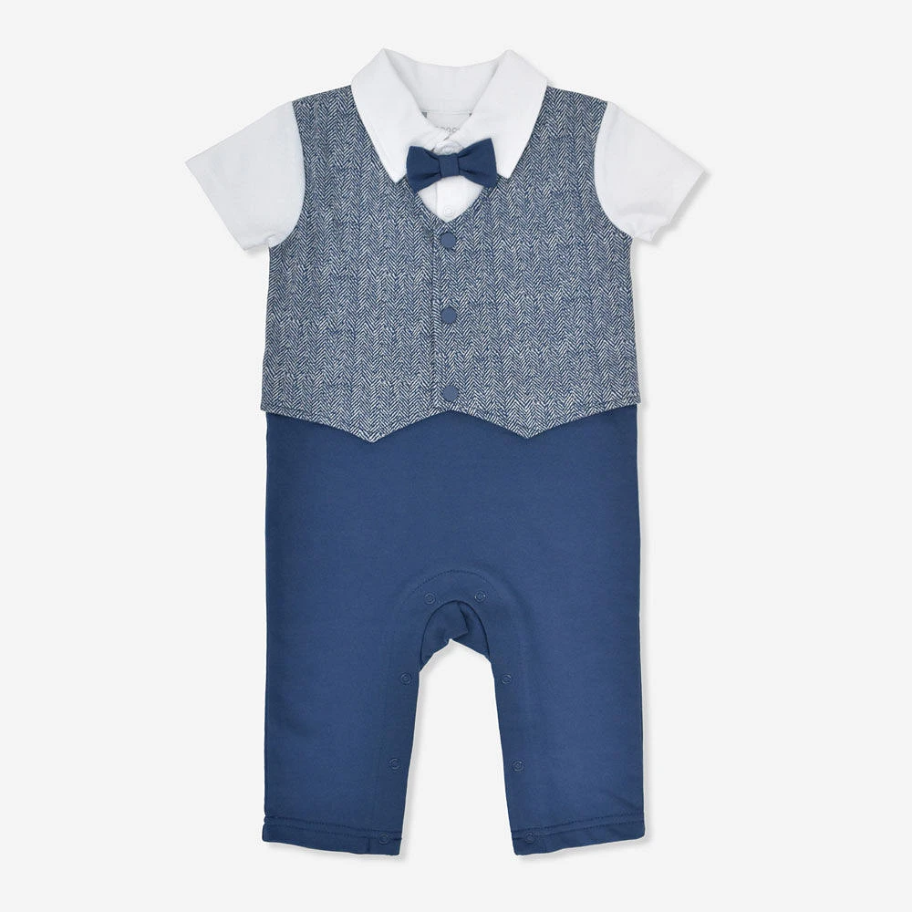 Rococo Combinaison Gilet Marine