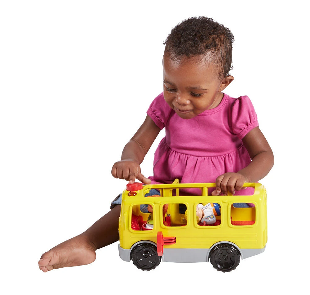 Fisher-Price- Little People-Asseyez-vous avec moi autobus scolaire