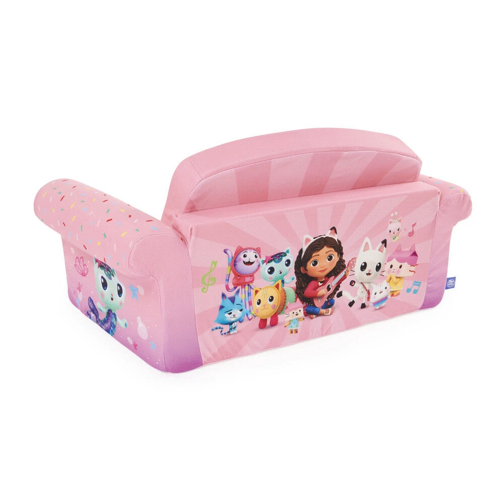 Marshmallow Furniture, Children's 2-in-1 Flip Open Foam Compressed Sofa
