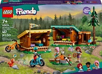 LEGO Friends Adventure Camp Cozy Cabins Camping Toy Set, Nature Playset for Pretend Play 42624