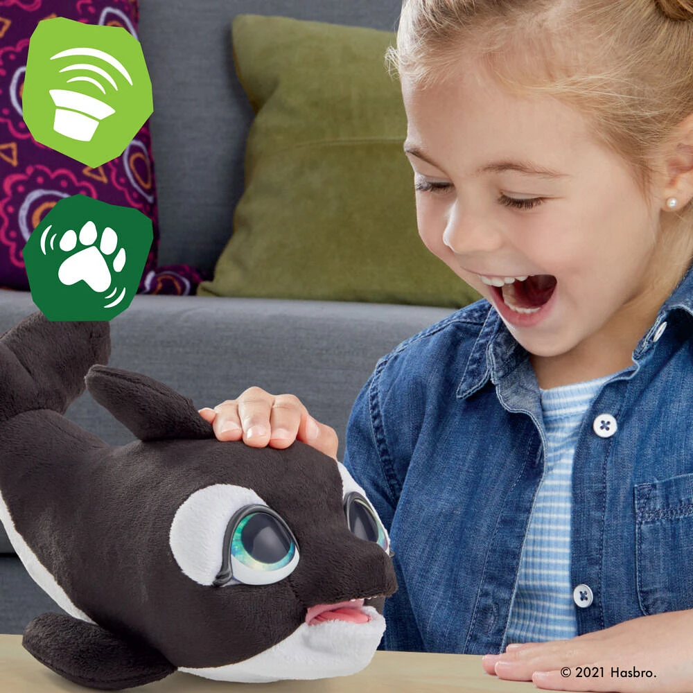 furReal, Cola, l'orque câlin, peluche animatronique interactive - Notre exclusivité