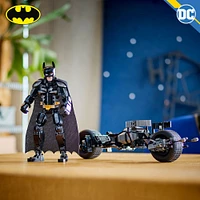 LEGO DC Batman : Batman Construction Figure & the Bat-Pod Bike Dark Knight Super-Hero Toy 76273