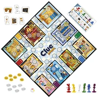 Clue Junior Game, 2-Sided Gameboard, 2 Games in 1, Clue Mystery Game for Younger Kids, Kids Board Games, Junior Games