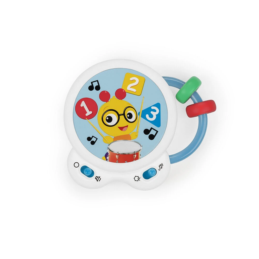 Tambourin Baby Einstein Tiny Tempo Musical Toy Drum, enfants de 3 mois et plus, boulier