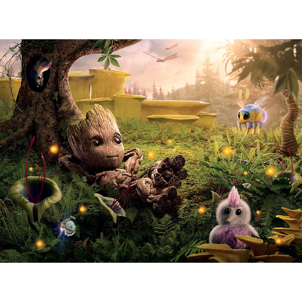 Marvel Guardians of the Galaxy Baby Groot 500 Piece Jigsaw Puzzle