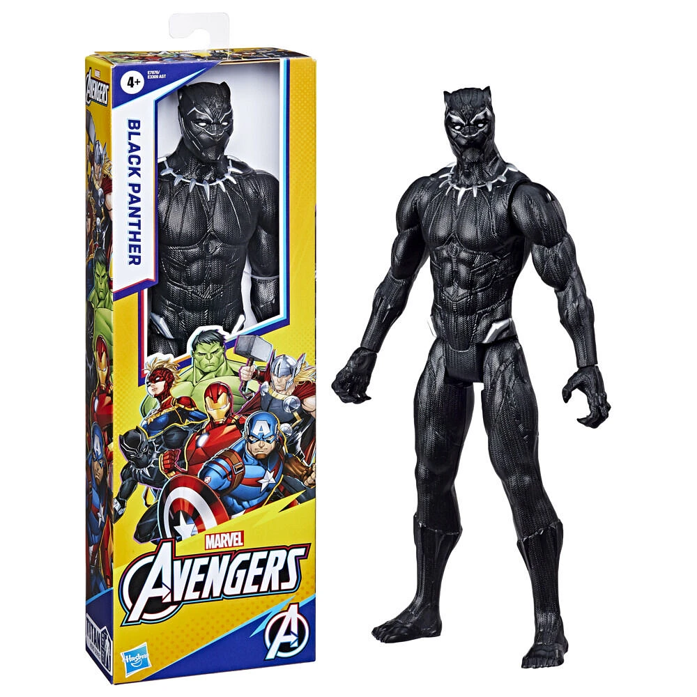 Marvel Avengers Titan Hero Series Black Panther 12 Inch Action Figure