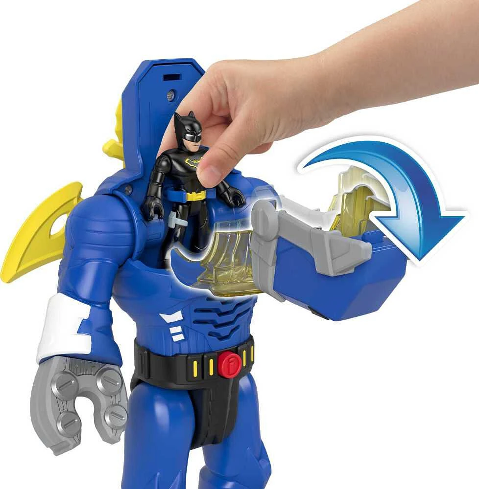 Imaginext- DC Super Friends - Planeur et Exosquelette de Batman