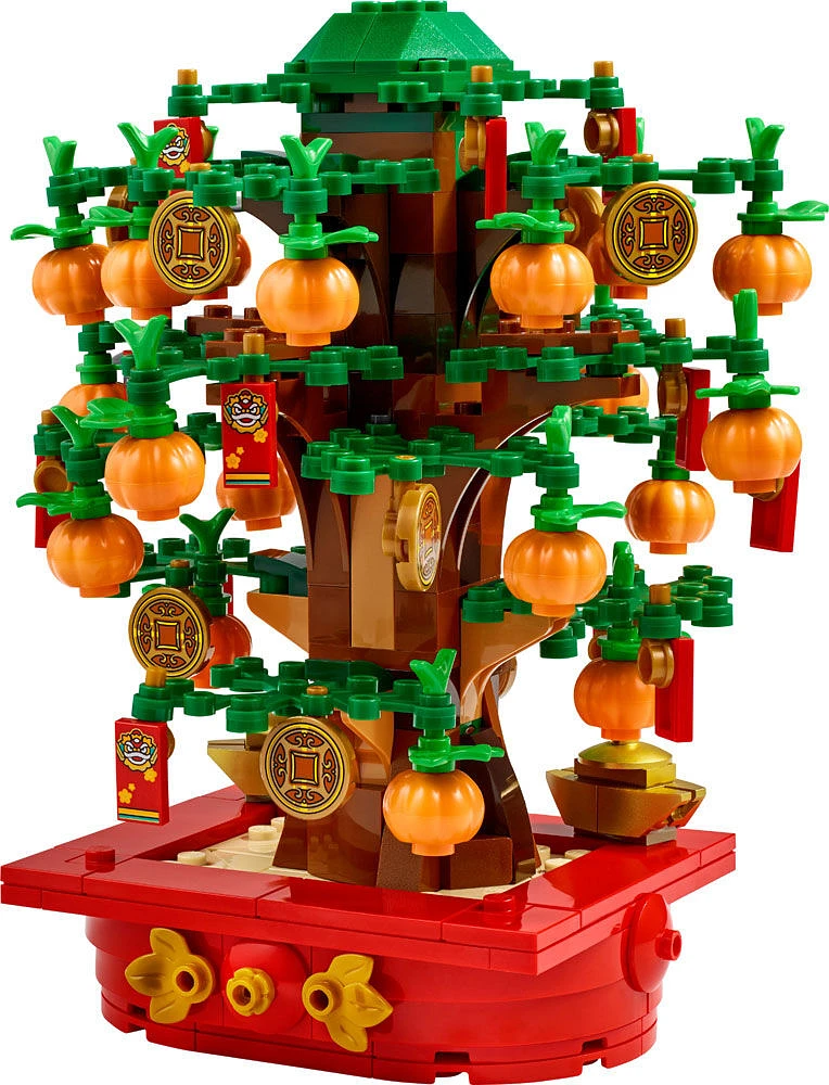 LEGO Money Tree - Lunar New Year Building Toy - Kids Chinese Culture Learning and Educational Toy - 40648