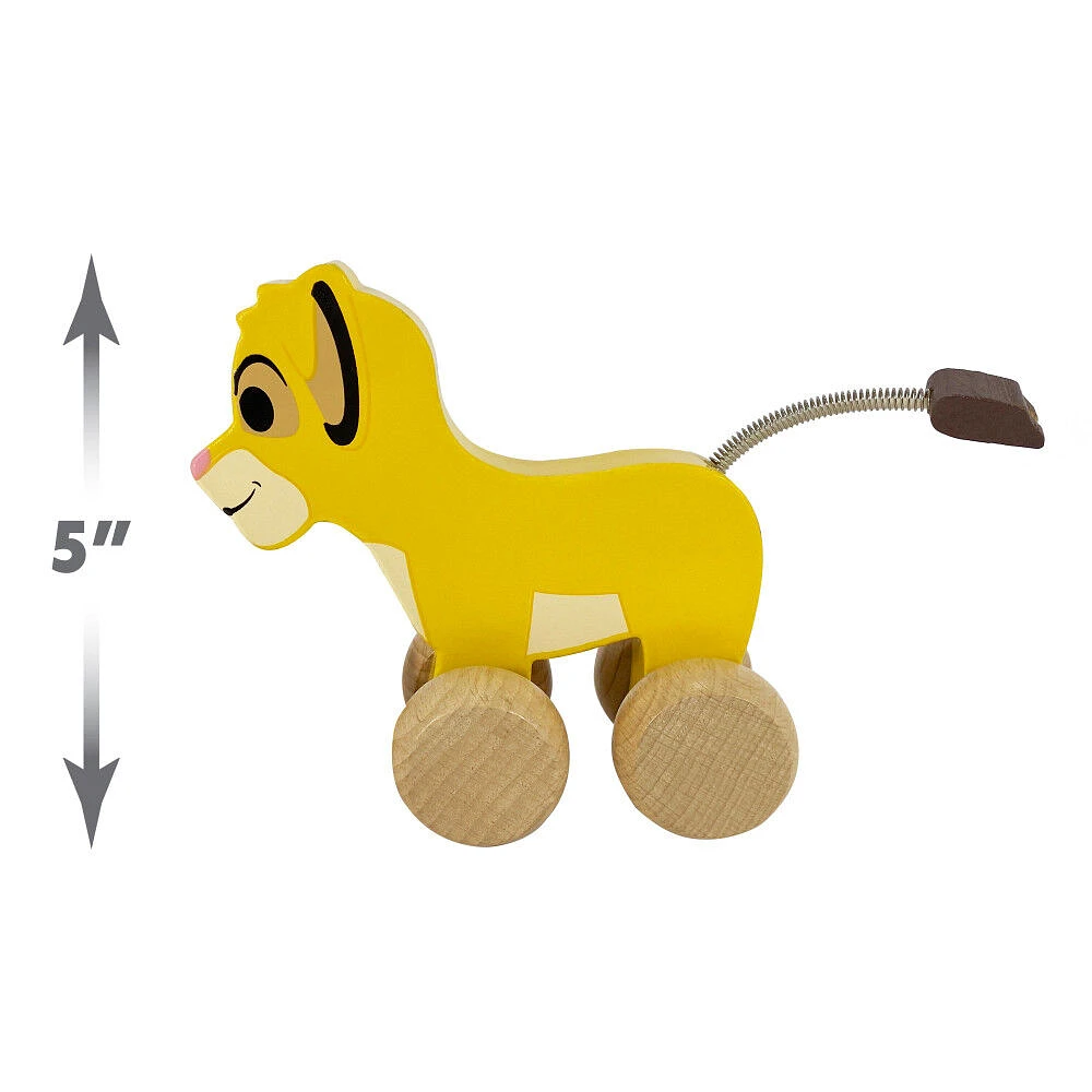 Disney Wooden Toys Simba Clutch Toy - English Edition