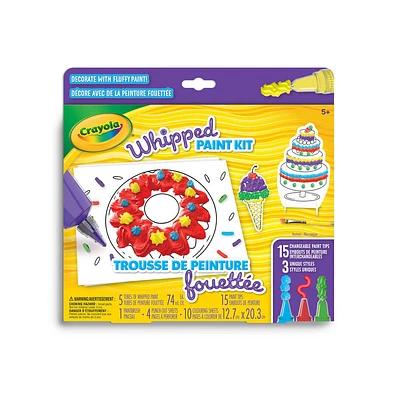 Trousse de peinture fouettée Crayola