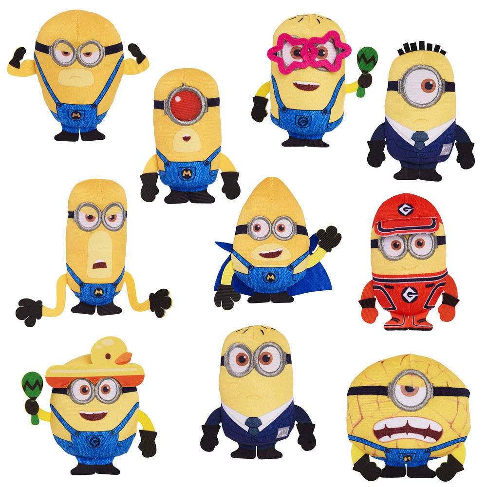 Illumination Minions Despicable Me 4 Mini Stylized Capsule Plush