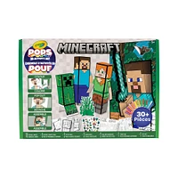 Ensemble d'activités Crayola POPS 3D Minecraft