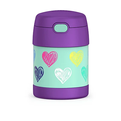 Thermos Funtainer Food Jar With Spoon Heart 10oz