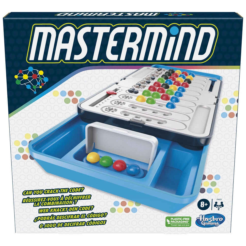 Mastermind, jeu de plateau pour familles et enfants, jeu de logique