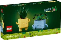 LEGO Botanicals Happy Plants Building Toy for Kids, Ages 9+ - Decor for Desk or Shelf - 10349