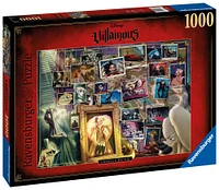 Ravensburger Disney Villainous: Cruella de Vil 1000-Piece Jigsaw Puzzle
