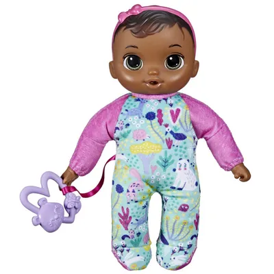 Baby Alive Soft 'n Cute Doll, Hair, 11-Inch First Baby Doll Toy, Washable Soft Doll