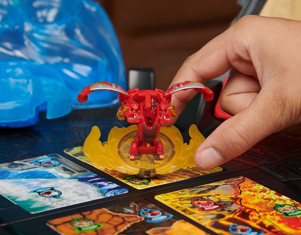 Bakugan Battle Arena avec Special Attack Dragonoid exclusif, figurine articulée personnalisable rotative