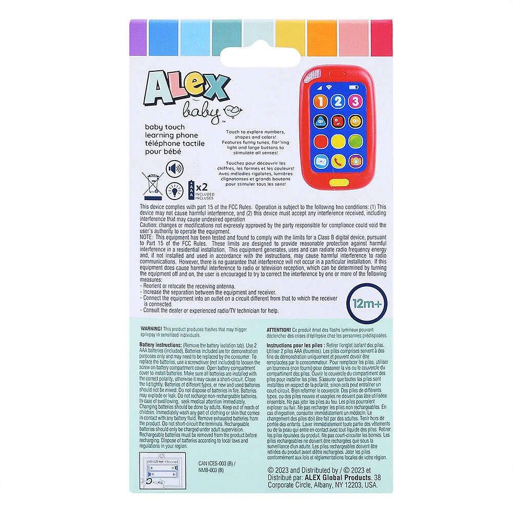 ALEX - Baby Touch Learning Phone