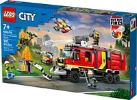 LEGO City Fire Command Truck 60374 Building Toy Set (502 Pieces)