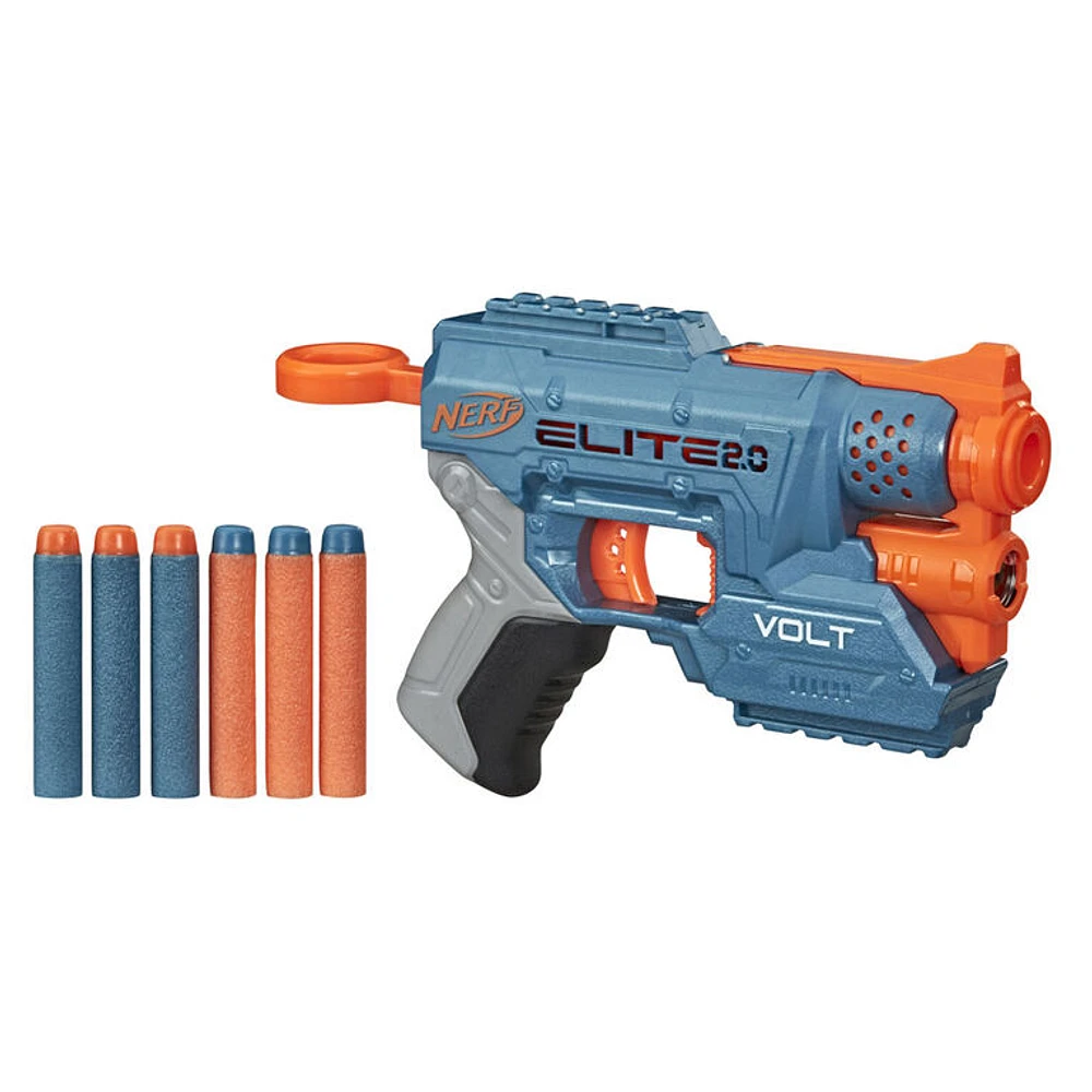 Hasbro Nerf Elite 2.0 Volt SD-1 Blaster -- 6 Official Nerf Darts