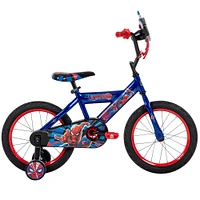 Vélo, Spider-Man de Marvel par Huffy 16 pouces, Rouge et Bleu - Notre exclusivité