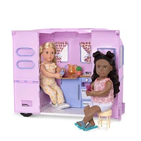 Our Generation, R.V. Seeing You Camper Trailer Playset for 18-inch Dolls