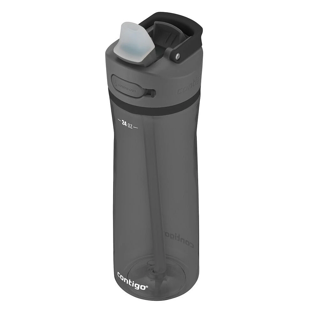 Contigo Ashland 2.0 Water Bottle with AUTOSPOUT Lid, Licorice, 24 oz