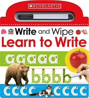 Scholastic Early Learners: Write and Wipe Learn to Write - Édition anglaise