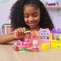 Gabby's Dollhouse Kitty Fairy Garden Party, 18-Piece Playset with 3 Toy Figures, Surprise Toys and Dollhouse Accessories