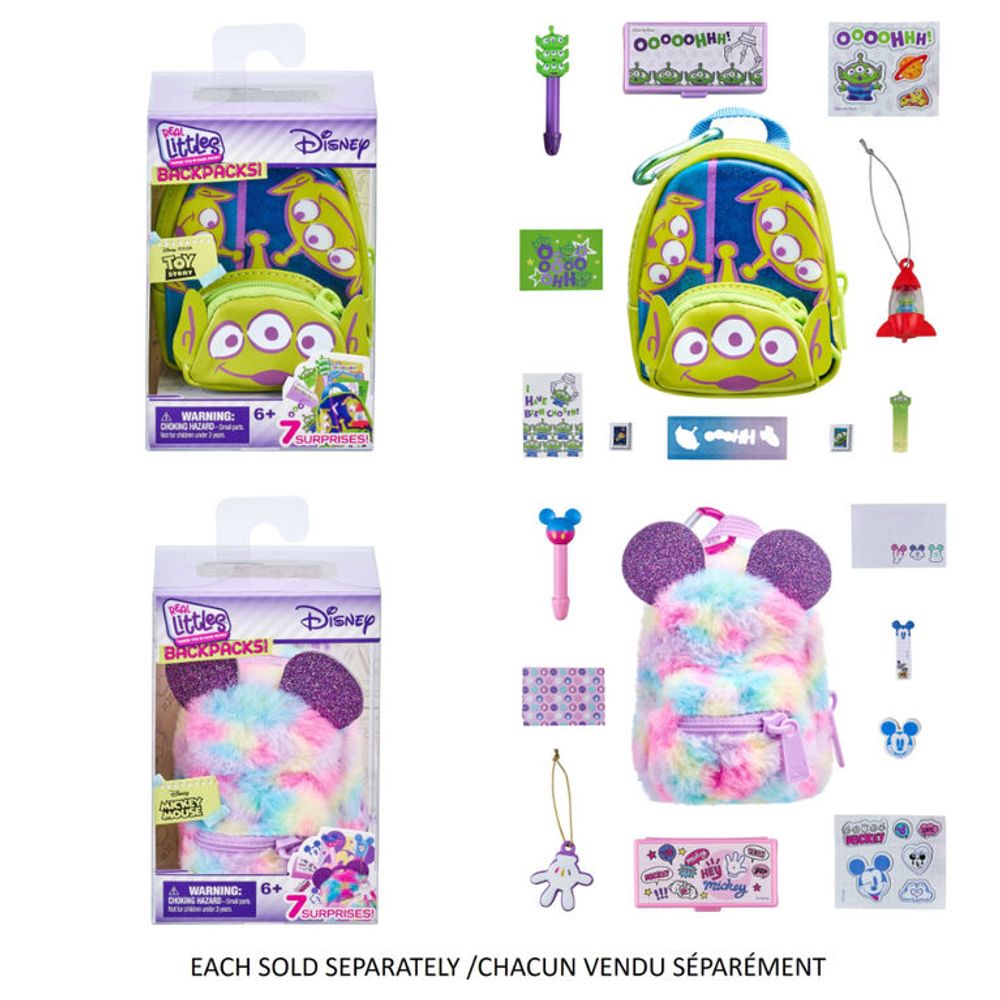 Shopkins Real Littles Disney Backpacks Series 1 Frozen II Mystery Pack 7  Surprises Moose Toys - ToyWiz