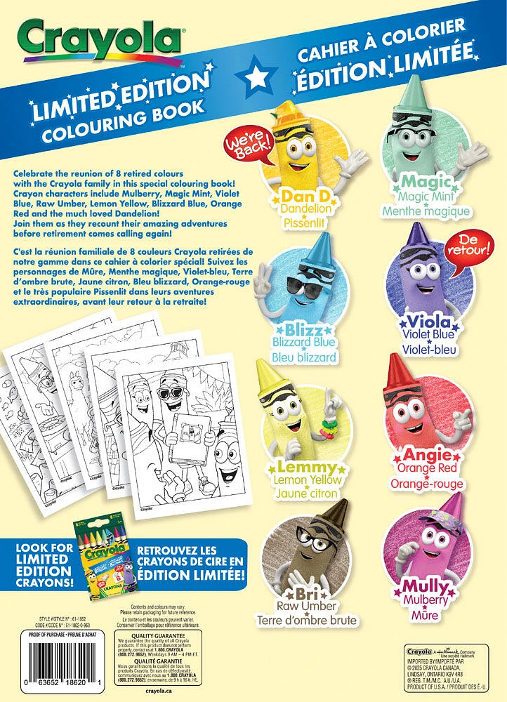 Crayola Limited Edition Colouring Book
