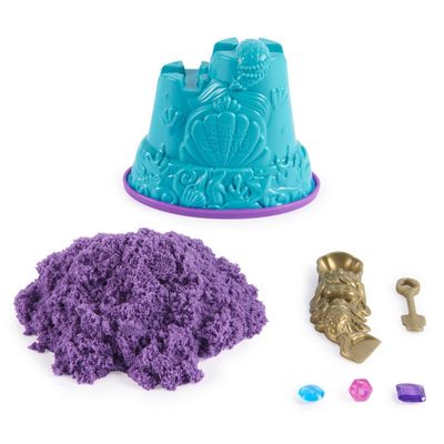 Kinetic Sand FOLDING SANDBOX & Pave and Play Construction Set with