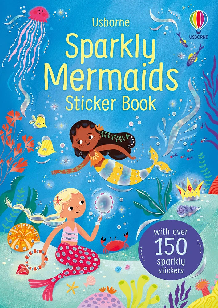 Sparkly Mermaids Sticker Book - Édition anglaise