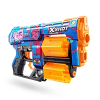 Pistolet Dread X-Shot Skins - Décoration Poppy Playtime (12 Fléchettes) par ZURU