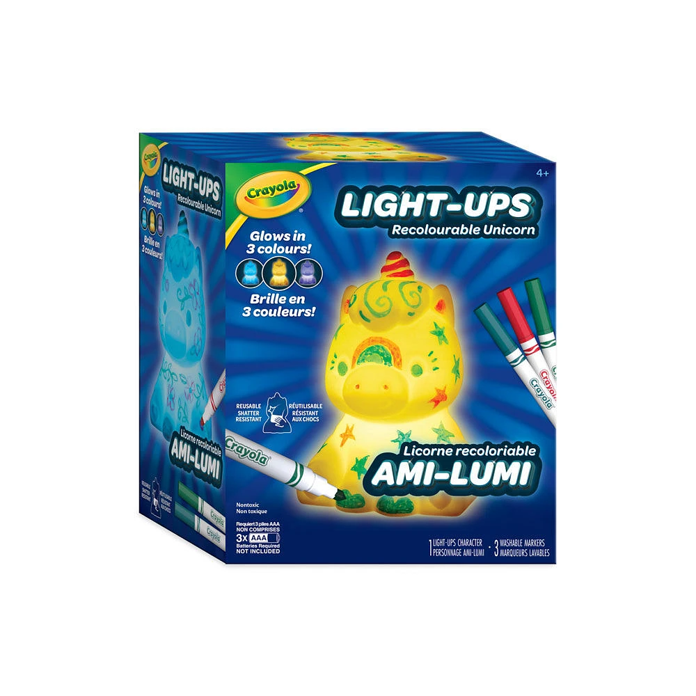 Crayola Light-Ups Recolourable Unicorn